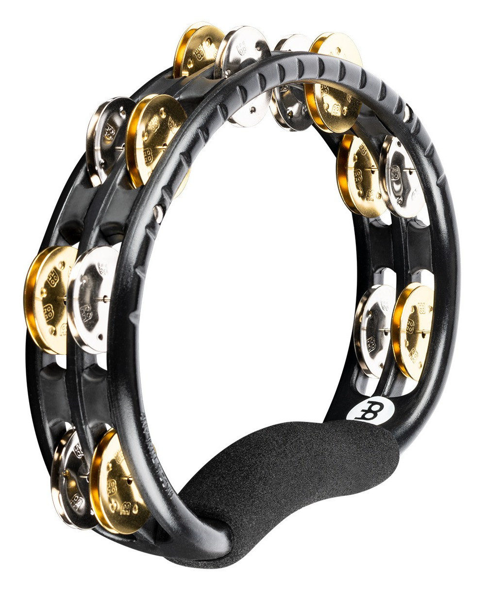 Hlavní obrázek Tamburíny MEINL TMT1M-BK Recording-Combo Hand Held ABS Tambourine - Black