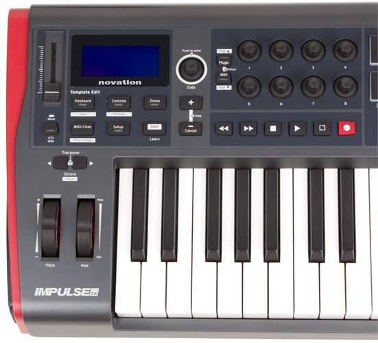 Galerijní obrázek č.2 MIDI keyboardy NOVATION Impulse25