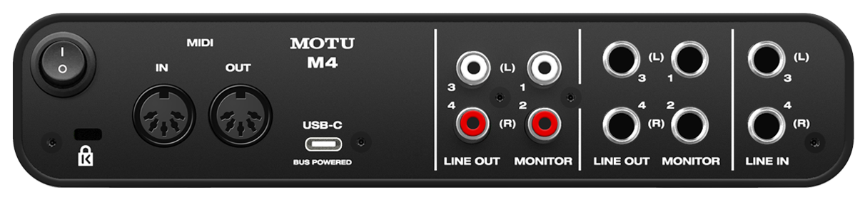 Galerijní obrázek č.2 USB zvukové karty MOTU M4