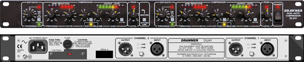 Hlavní obrázek Dynamické procesory DRAWMER DL241XLR