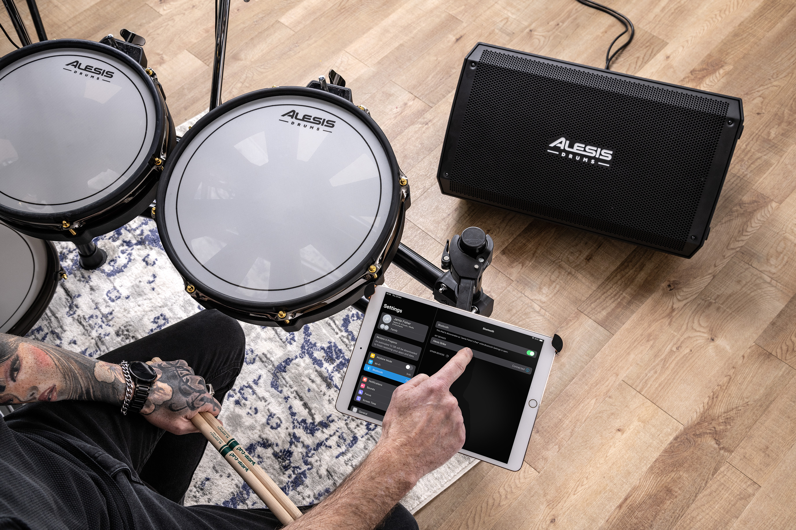 Galerijní obrázek č.12 Komba k elektronickým bicím ALESIS Strike Amp 12 MK2