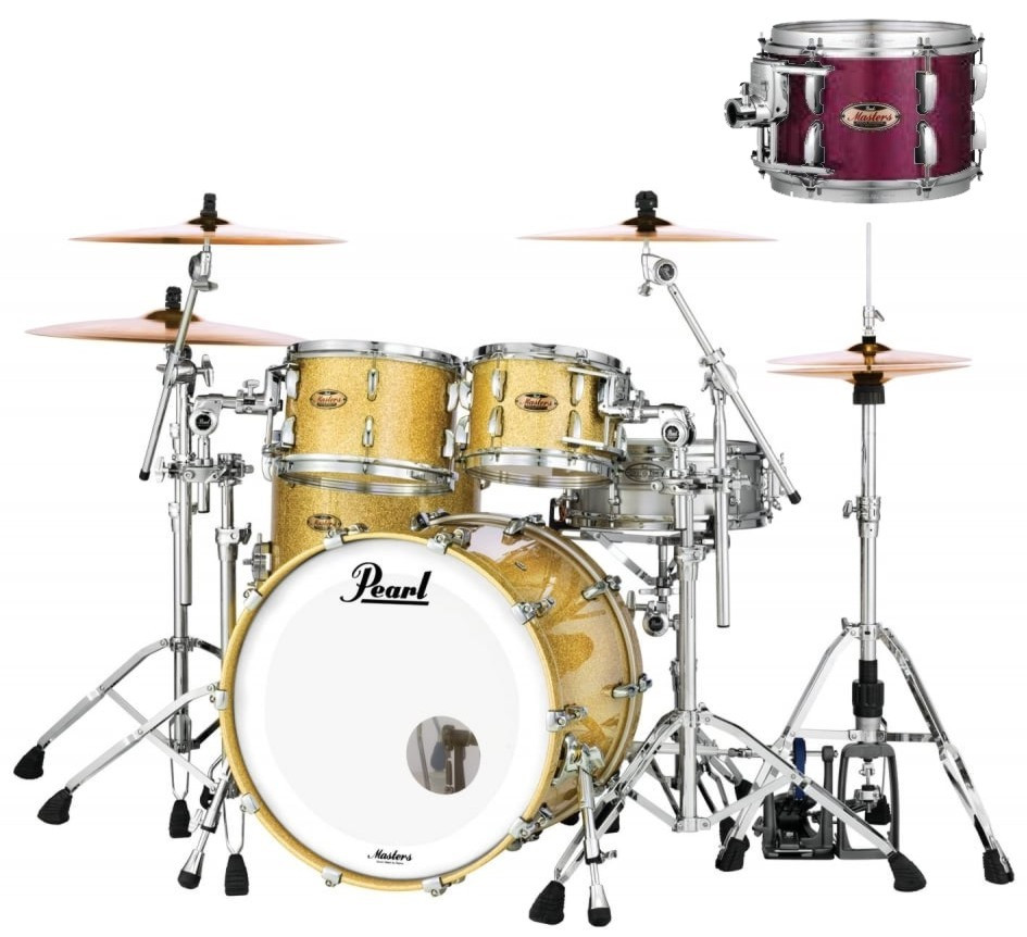Hlavní obrázek 20“; 10“, 12“; 14“ PEARL Masters Maple Reserve MRV904XEP/C Saphir Bordeaux Sparkle