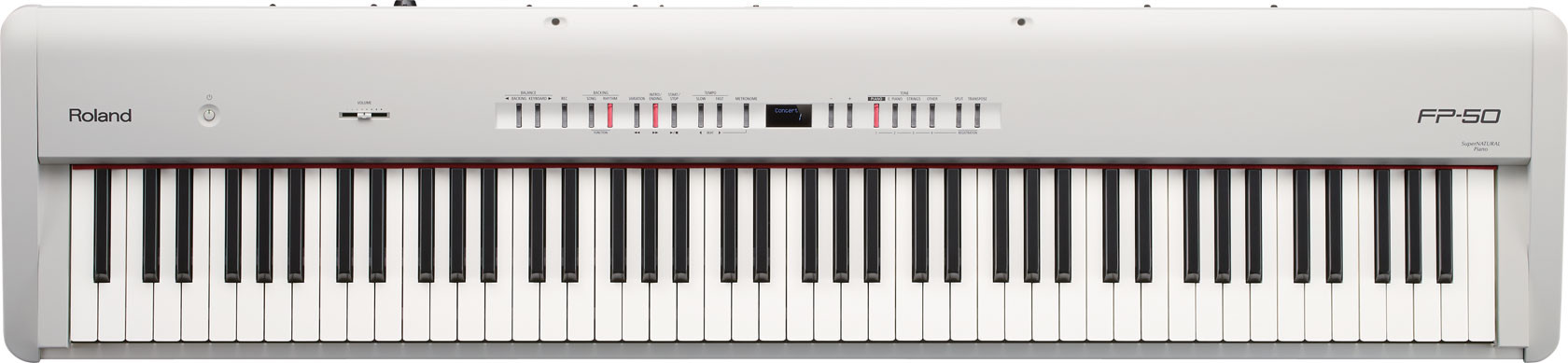Galerijní obrázek č.1 Stage piana ROLAND FP-50 WH