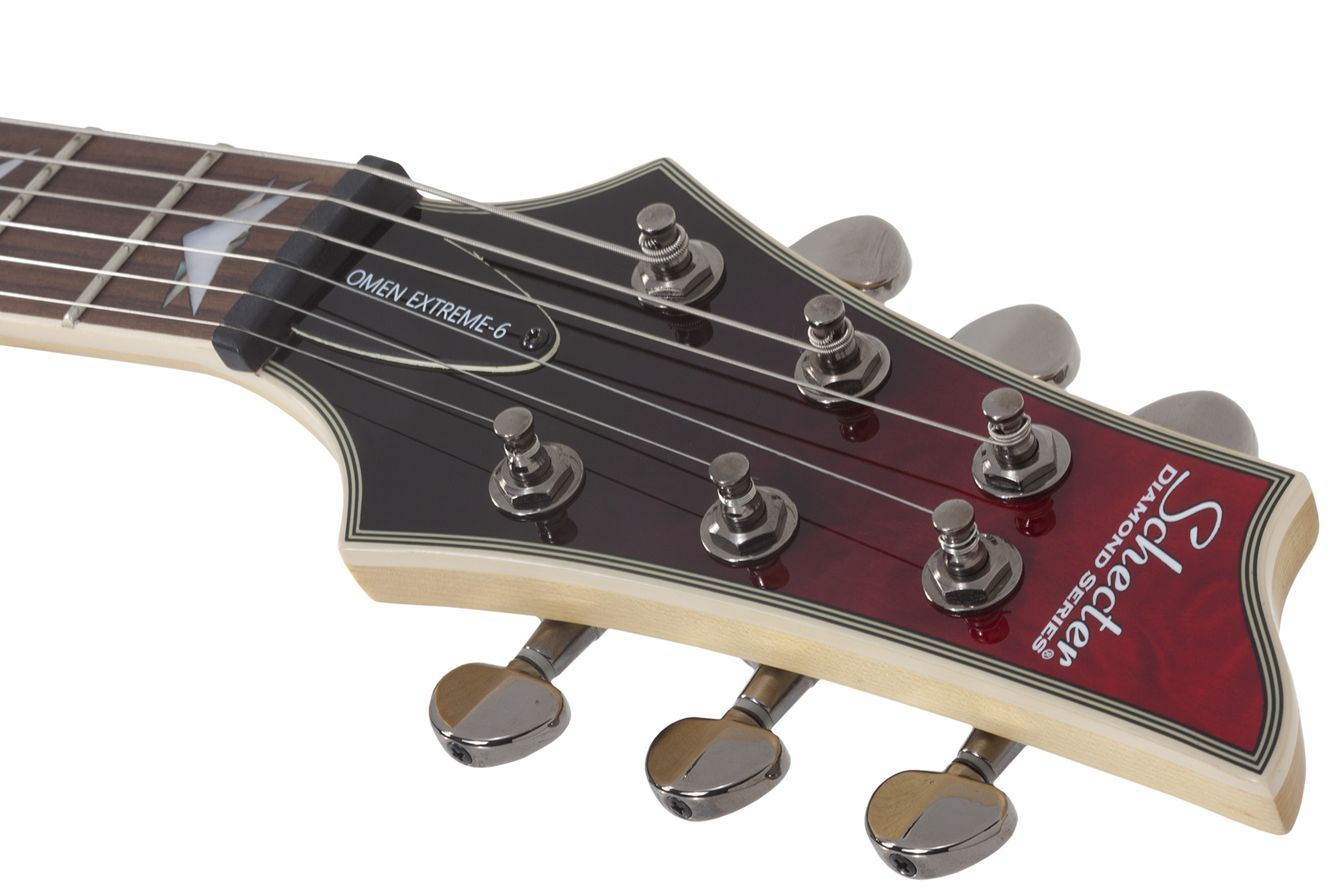 Galerijní obrázek č.11 Superstrat SCHECTER Omen Extreme-6 - Blood Burst