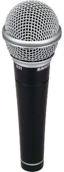 Galerijní obrázek č.1 Dynamické pódiové vokální mikrofony SAMSON R21