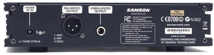 Galerijní obrázek č.3 S ručním mikrofonem SAMSON Synth 7 Handheld