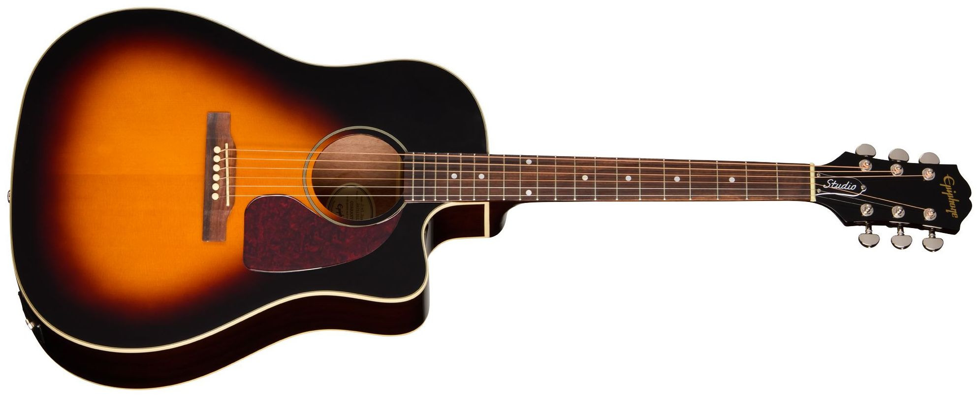 Hlavní obrázek Dreadnought EPIPHONE J-45 Studio EC - Vintage Sunburst
