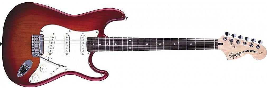 Hlavní obrázek ST - modely FENDER SQUIER Standard Stratocaster® Rosewood Fretboard, Cherry Sunburst