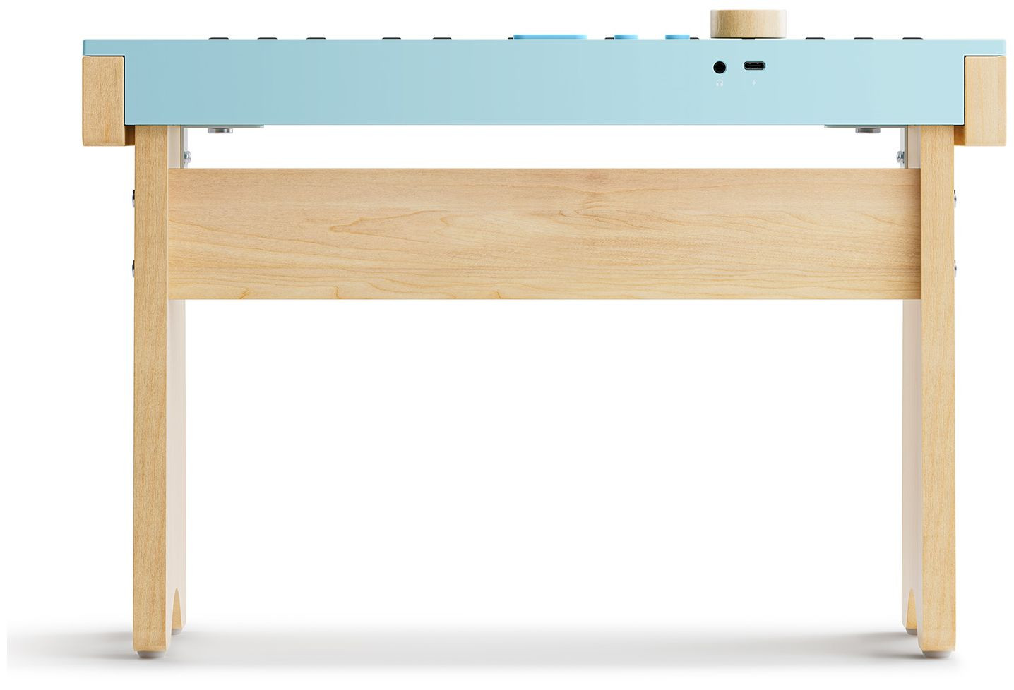 Galerijní obrázek č.5 Dětské keyboardy DONNER KIDO V-10 Mini Digital Keyboard 32 keys Light Blue with Stand