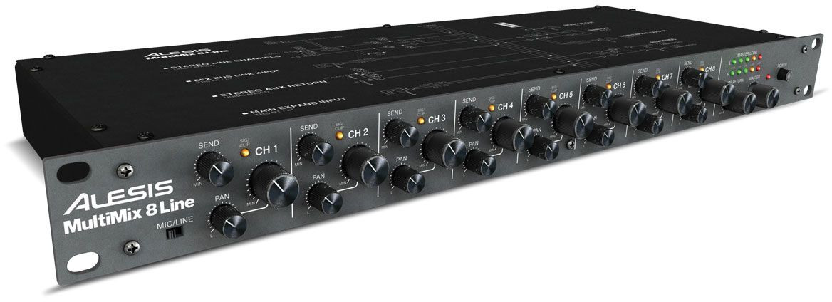 Galerijní obrázek č.1 Příslušenství pro mixážní pulty ALESIS MM8RA