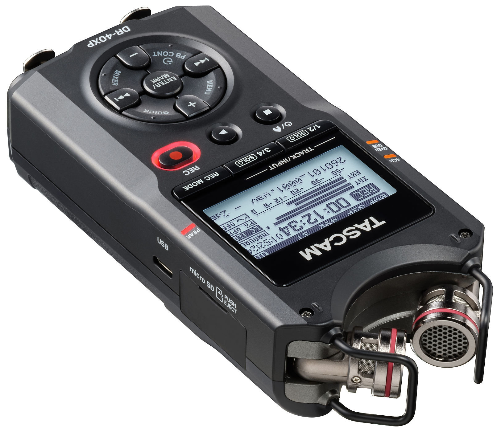Galerijní obrázek č.8 Stereo rekordéry přenosné TASCAM DR-40XP