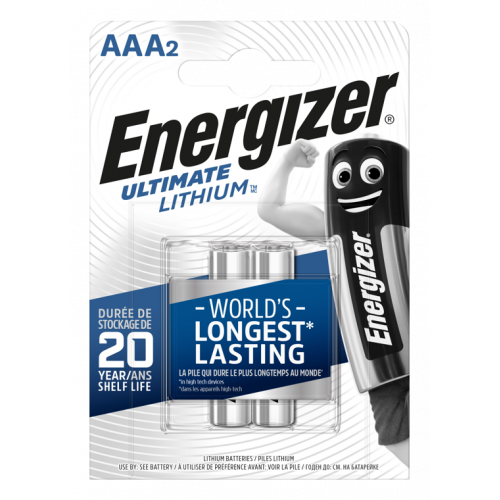 Hlavní obrázek Baterie ENERGIZER AAA/2 (duopack, Lithiové)