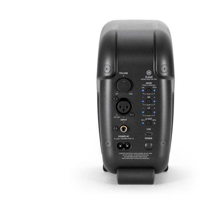 Galerijní obrázek č.2 Aktivní monitory s DSP korekcí akustiky IK MULTIMEDIA iLoud Micro Monitor Pro (Single Black)