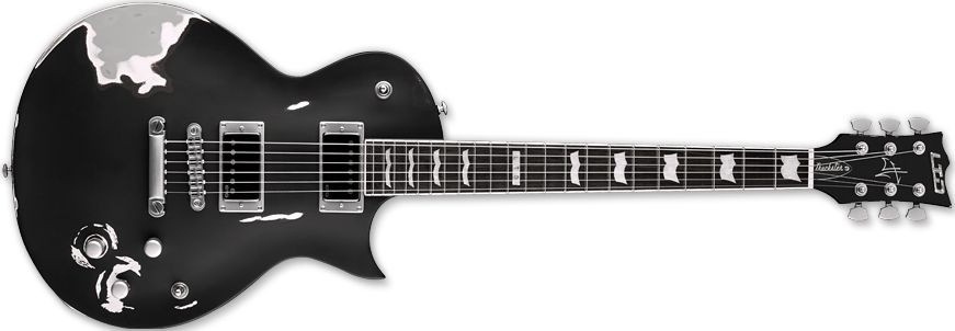 Hlavní obrázek Les Paul LTD-ESP Truckster Aged Black Satin