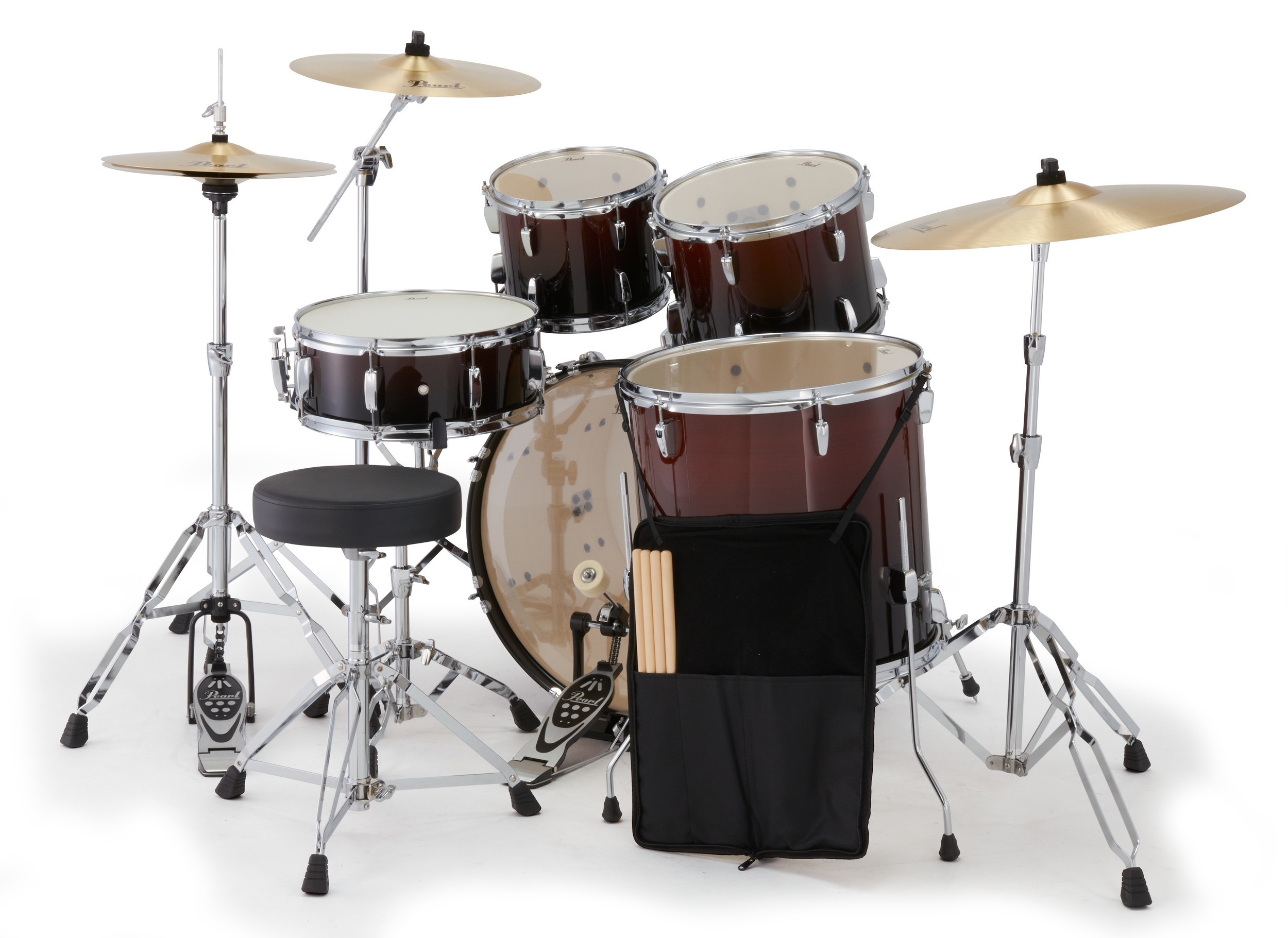 Galerijní obrázek č.4 22“; 10“, 12“; 16“ PEARL RS525SBC/C757 Roadshow - Garnet Fade Limited Edition