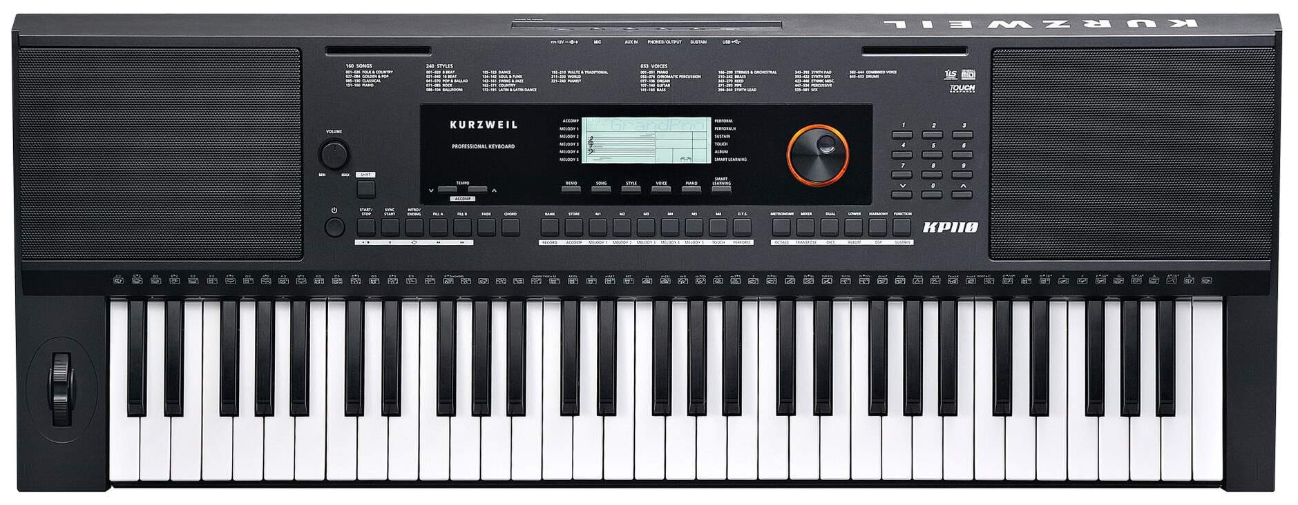 Hlavní obrázek Keyboardy s dynamikou KURZWEIL KP110