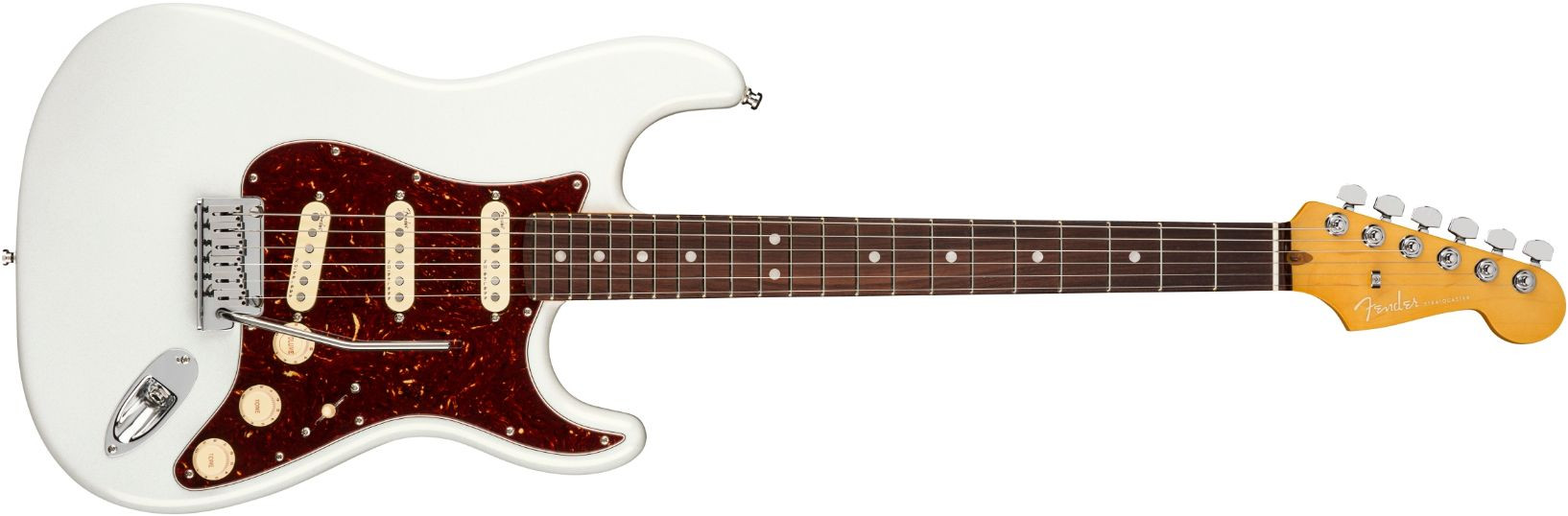 Hlavní obrázek ST - modely FENDER American Ultra Stratocaster Arctic Pearl Rosewood