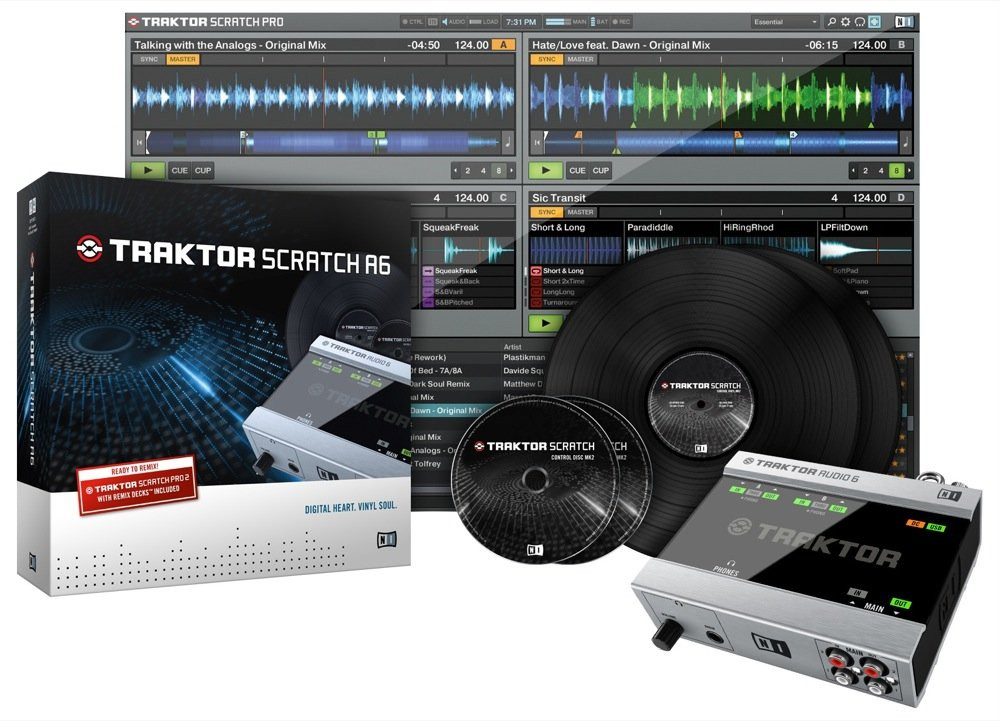 Hlavní obrázek Speciální zvukové karty pro DJ NATIVE INSTRUMENTS Traktor Scratch Audio A6