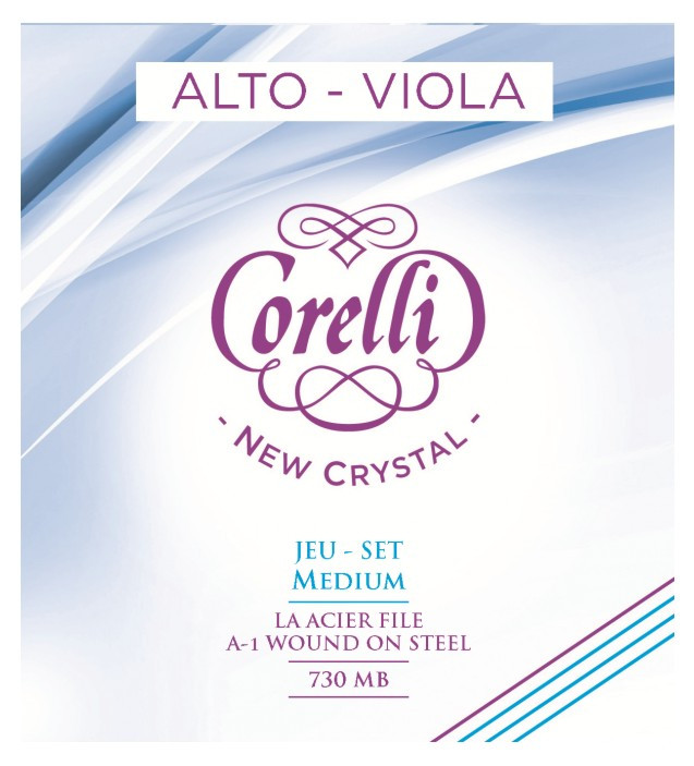 Hlavní obrázek Příslušenství SAVAREZ 730MB Corelli New Crystal Viola Alto Set - Medium