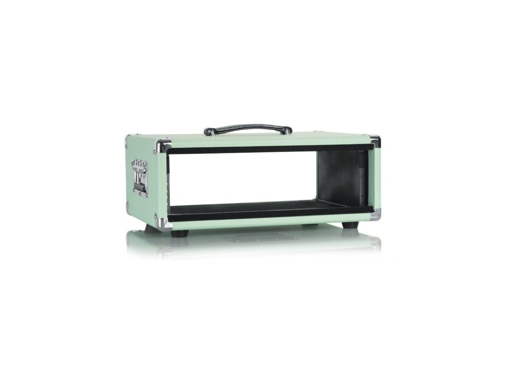 Galerijní obrázek č.2 Tvrdá pouzdra GATOR Vintage Amp Vibe Rack Case – 3U Seafoam Green