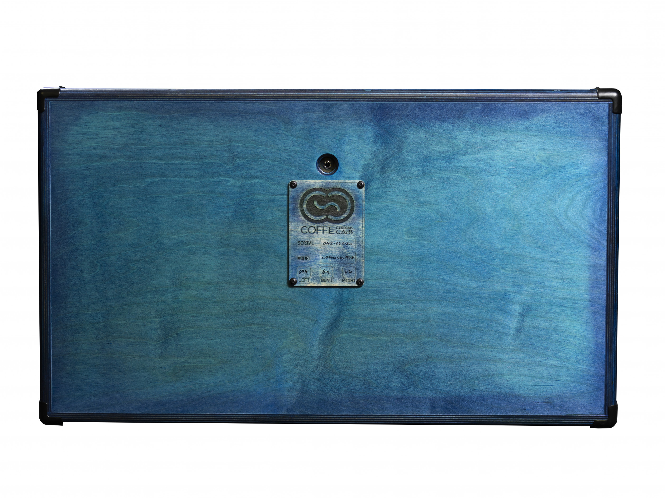 Galerijní obrázek č.1 2 reproduktory COFFEE CUSTOM CAB Cappuccino 212 - Turquiose Sunburst