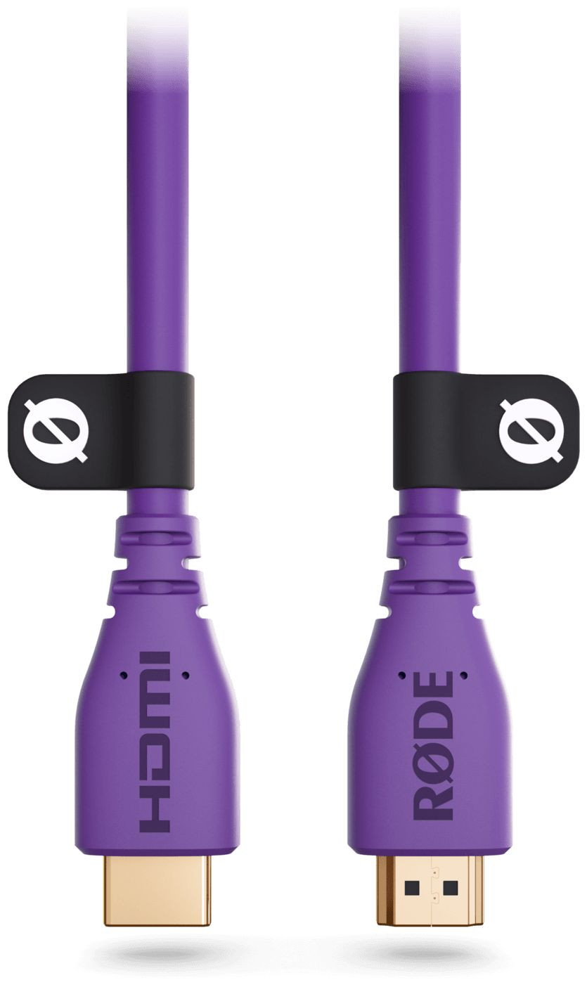 Galerijní obrázek č.1 Digitální, optické kabely RODE HDMI CABLE 3m - Purple