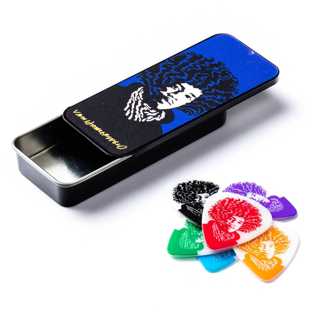 Hlavní obrázek Ostatní  DUNLOP Jimi Hendrix Medium Gauge Pick Tin