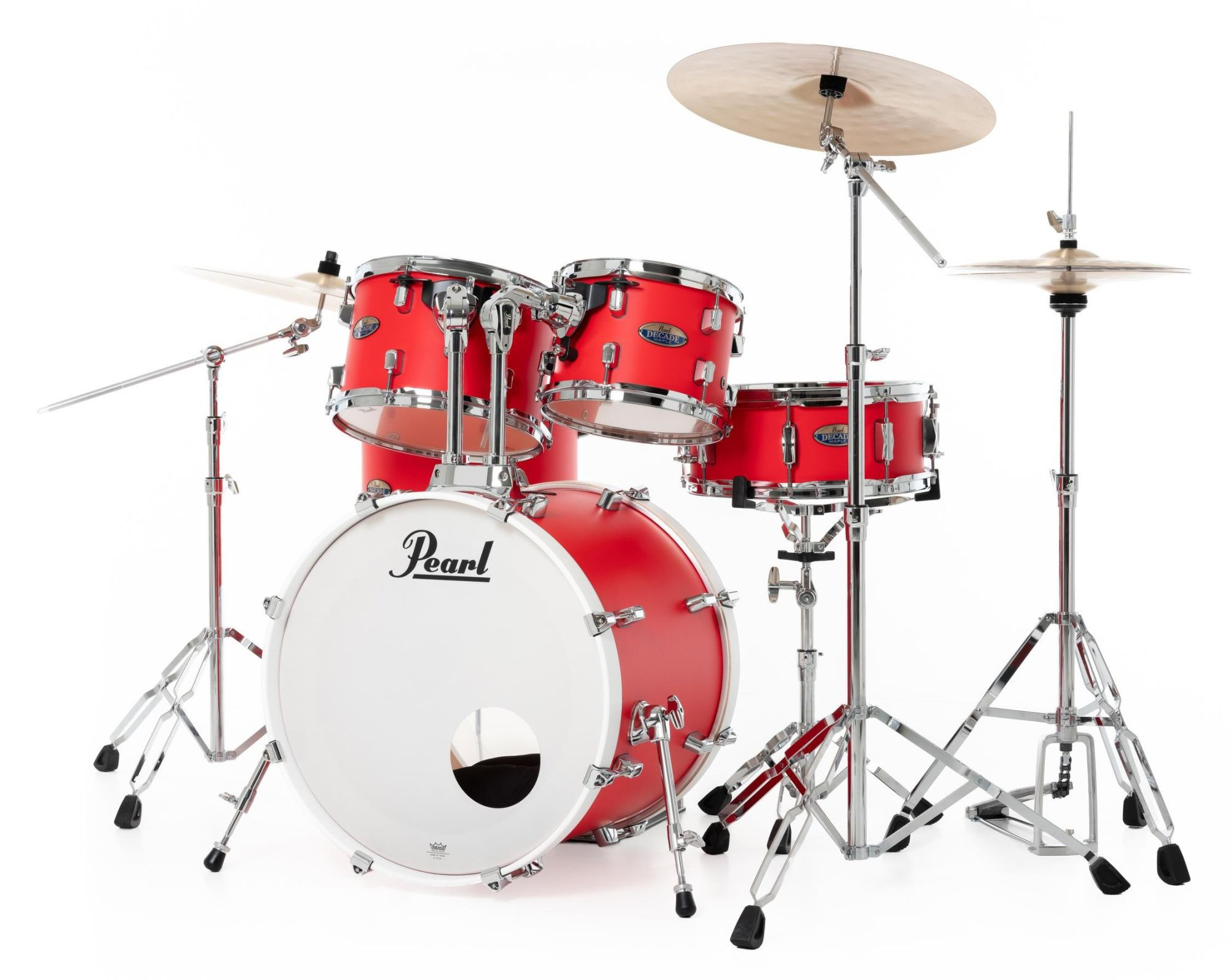 Hlavní obrázek 20“; 10“, 12“; 14“ PEARL DMP905/C899 Decade Maple - Matte Racing Red