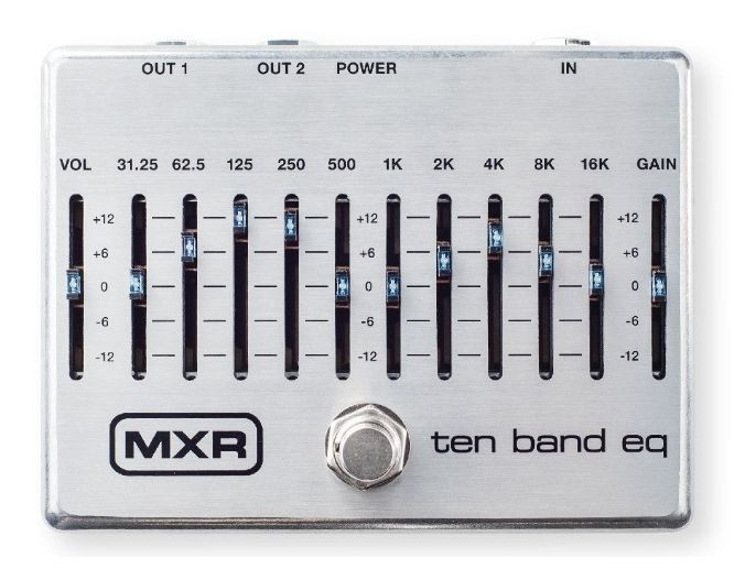 Hlavní obrázek EQ, kompresor, sustainer DUNLOP MXR M108S 10-Band Equalizer Silver