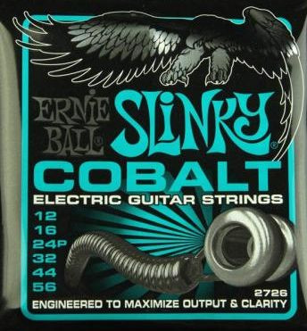 Hlavní obrázek Tvrdost .012 ERNIE BALL P02726 Cobalt Not Even Slinky - .012 - .056
