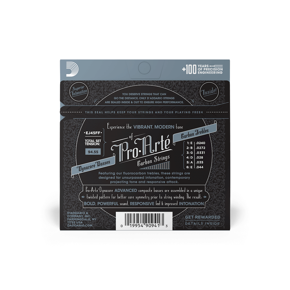 Galerijní obrázek č.1 Normal tension D'ADDARIO Pro Arte FluoroCarbon/Dynacore - Normal