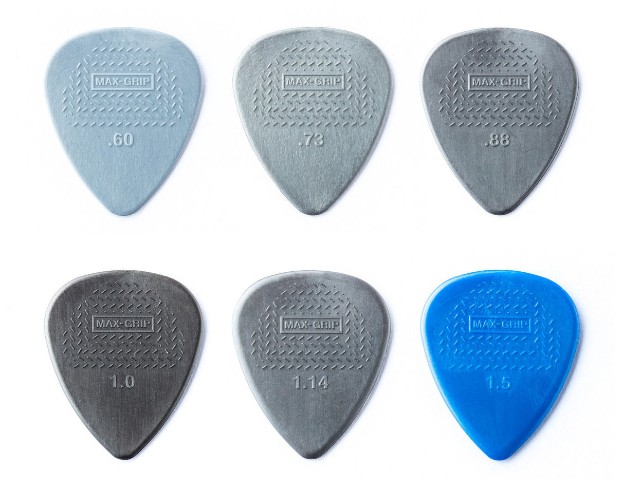Hlavní obrázek Ostatní  DUNLOP PVP449 MAX-GRIP NYLON STANDARD PICK VARIETY PACK - 12 ks