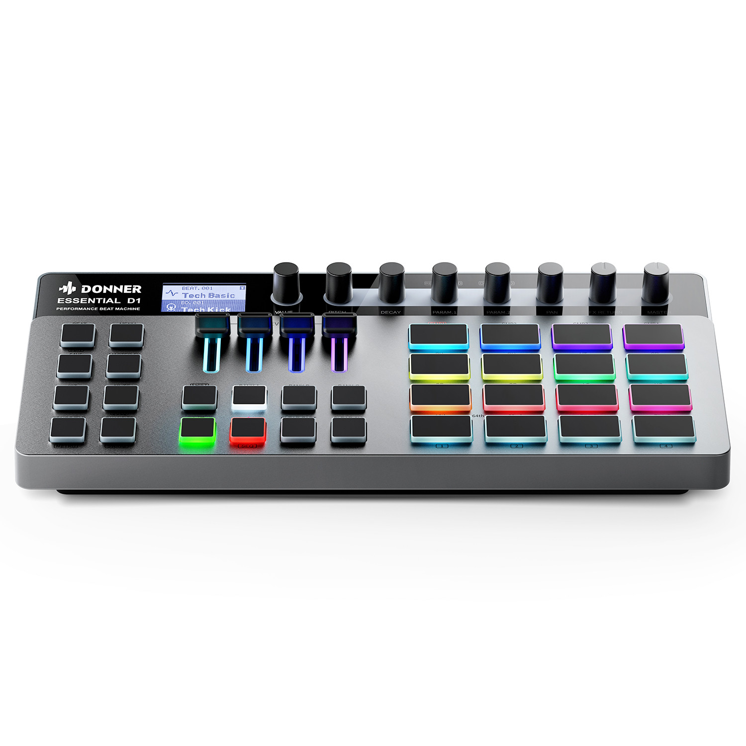 Galerijní obrázek č.3 Samplery, sekvencery, moduly DONNER D1