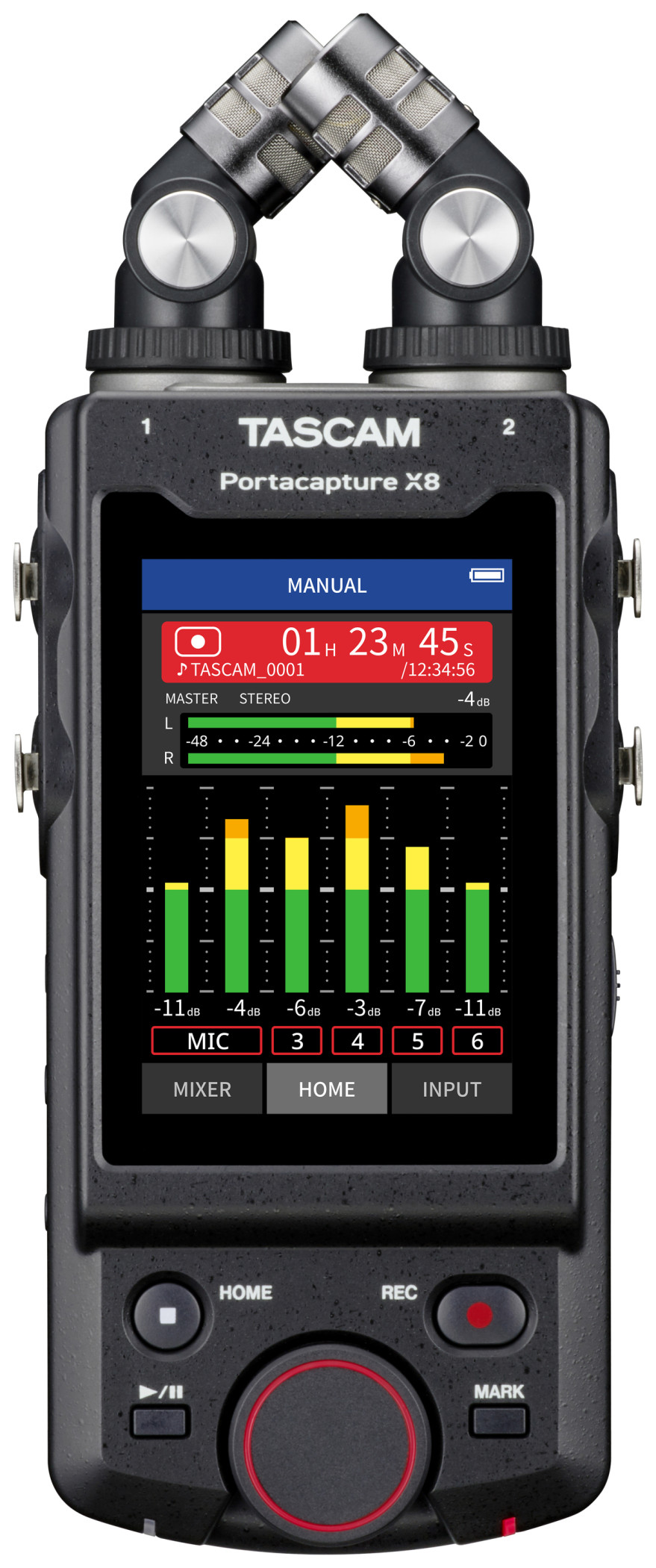 Hlavní obrázek Vícestopé rekordéry přenosné TASCAM Portacapture X8 B-Stock