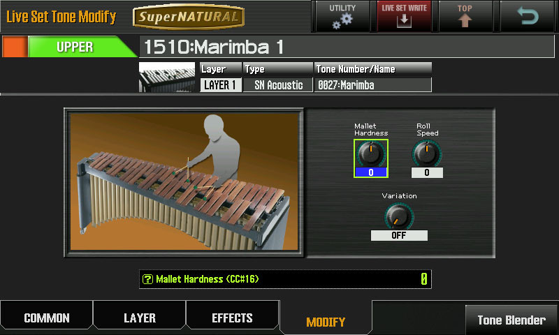 Galerijní obrázek č.6 Syntezátory, varhany, virtuální nástroje ROLAND Jupiter 80 Syntetizátor