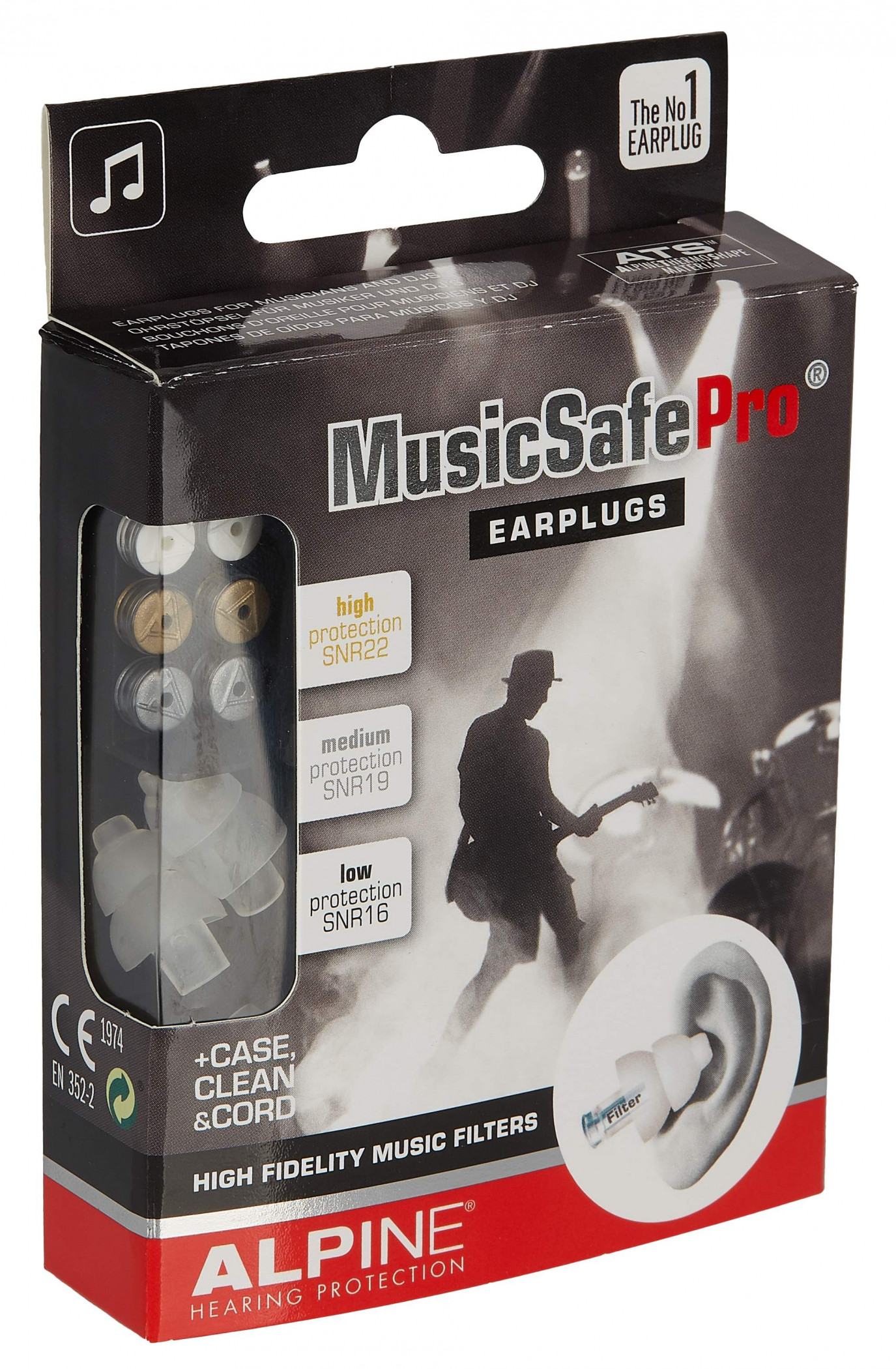 Hlavní obrázek Ochrana sluchu ALPINE MusicSafe Pro Transparent