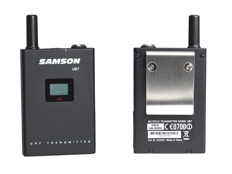 Galerijní obrázek č.1 Bezdrátové nástrojové systémy pro kytary a baskytary SAMSON SWS7SBGT