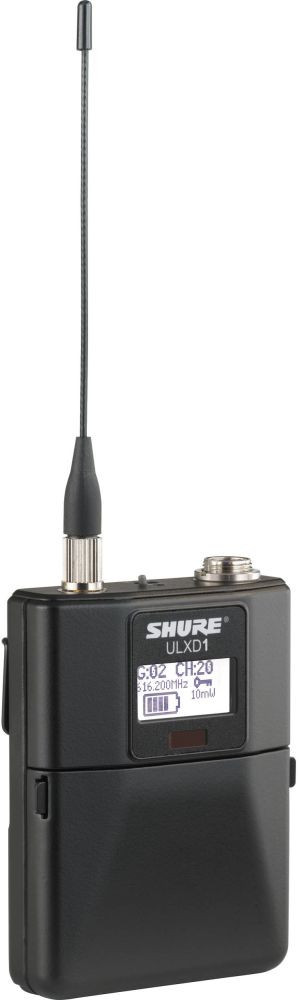 Hlavní obrázek Samostatné vysílače k bezdrátovým systémům SHURE ULXD1 G51 470 - 534 MHz