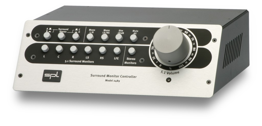 Galerijní obrázek č.1 Ovladače studiových monitorů SPL Surround Monitor Controller Model 2489