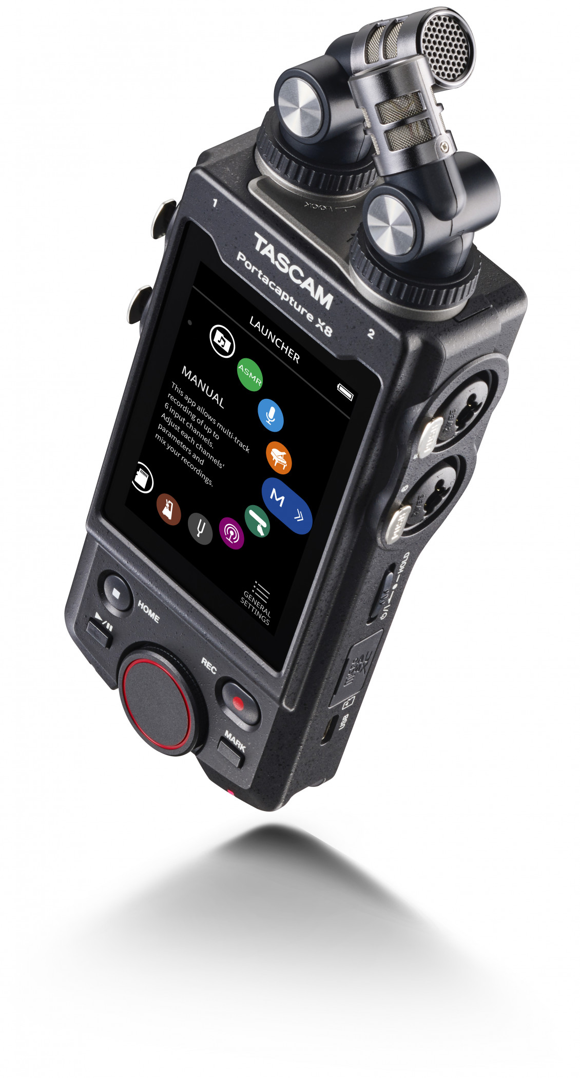 Galerijní obrázek č.13 Vícestopé rekordéry přenosné TASCAM Portacapture X8