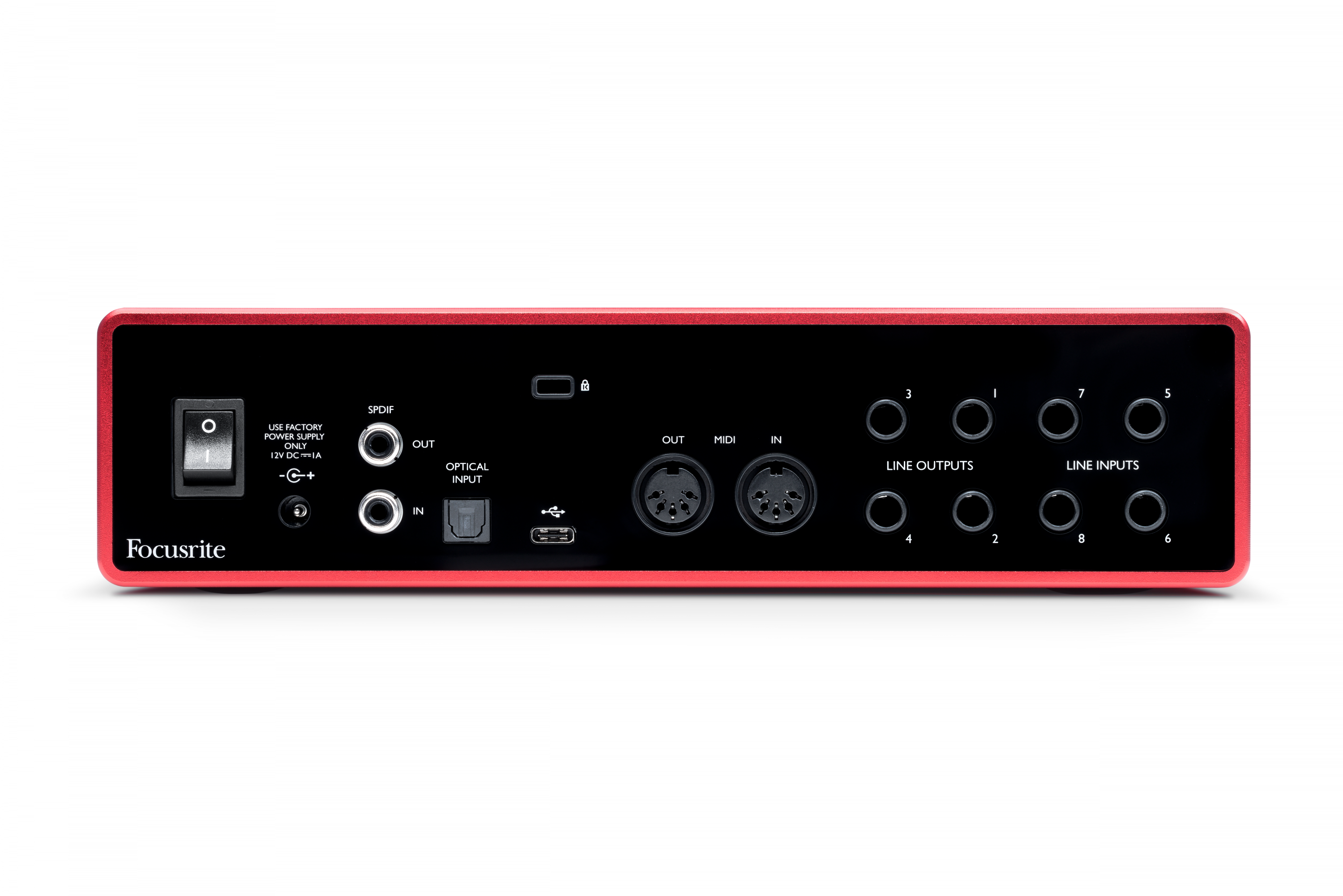 Galerijní obrázek č.5 USB zvukové karty FOCUSRITE Scarlett 18i8 3rd Generation