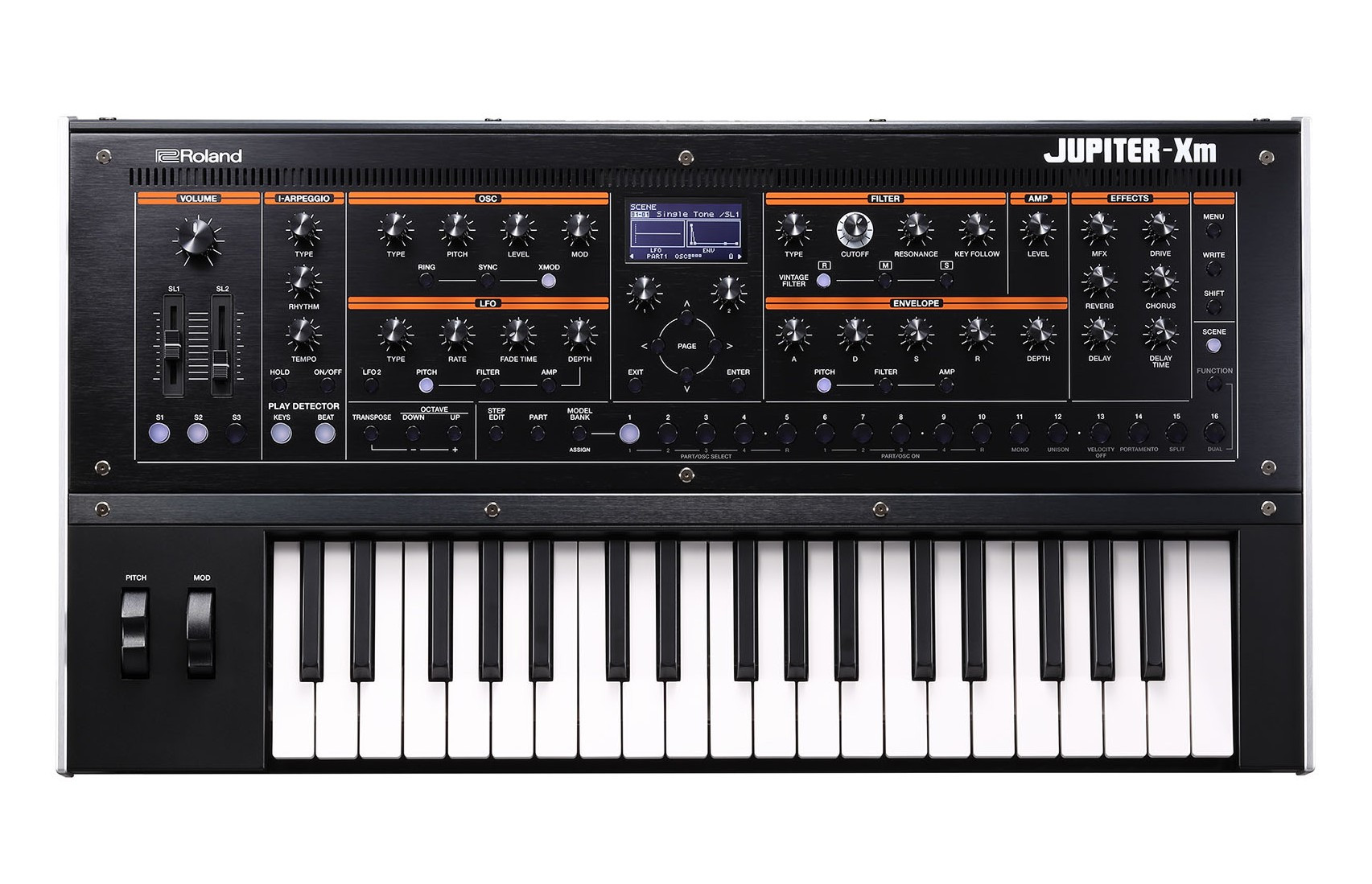 Hlavní obrázek Syntezátory, varhany, virtuální nástroje ROLAND JUPITER-Xm