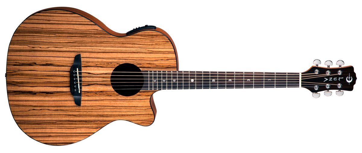 Hlavní obrázek Další tvary LUNA GUITARS Gypsy Zebrawood AE