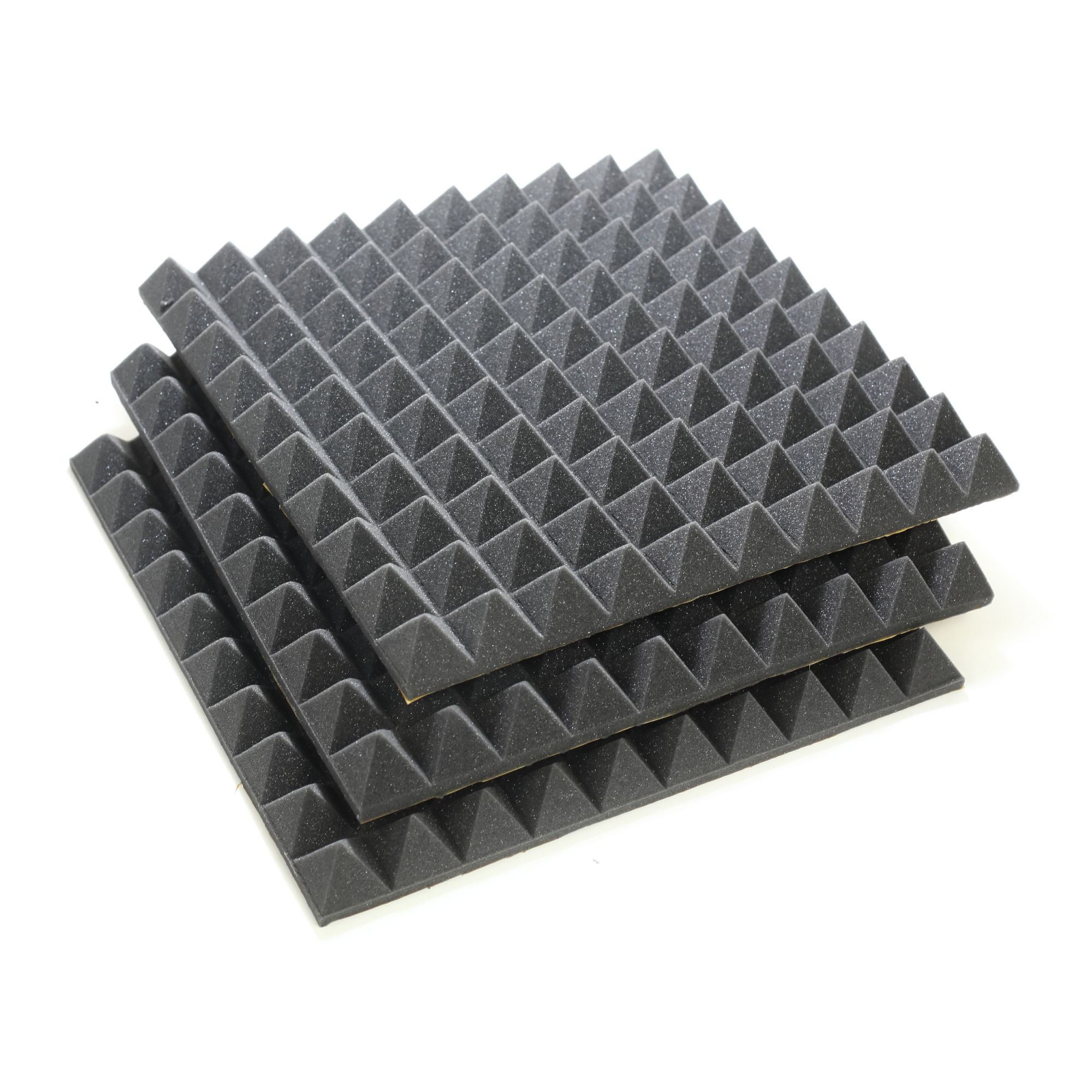 Galerijní obrázek č.7 Absorpční panely VELES-X Acoustic Pyramids Self-adhesive 500x500x50 MVSS 302 – SE/NBR