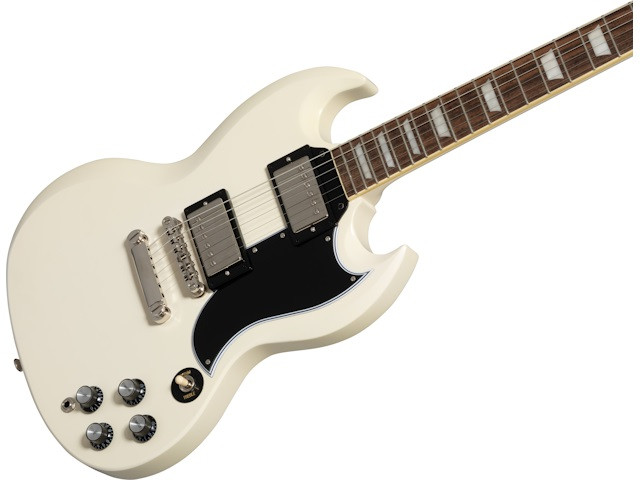 Galerijní obrázek č.6 SG EPIPHONE 1961 Les Paul SG Standard - Aged Classic White