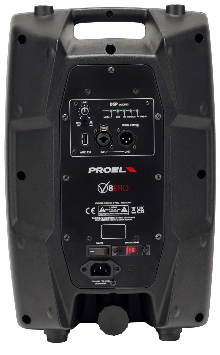 Galerijní obrázek č.1 Aktivní reproboxy PROEL V8PRO