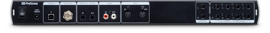 Galerijní obrázek č.1 USB zvukové karty PRESONUS AudioBox 1818VSL