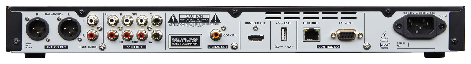 Galerijní obrázek č.1 Profesionální CD/DVD/USB/SD/MC přehrávače TASCAM BD-MP1