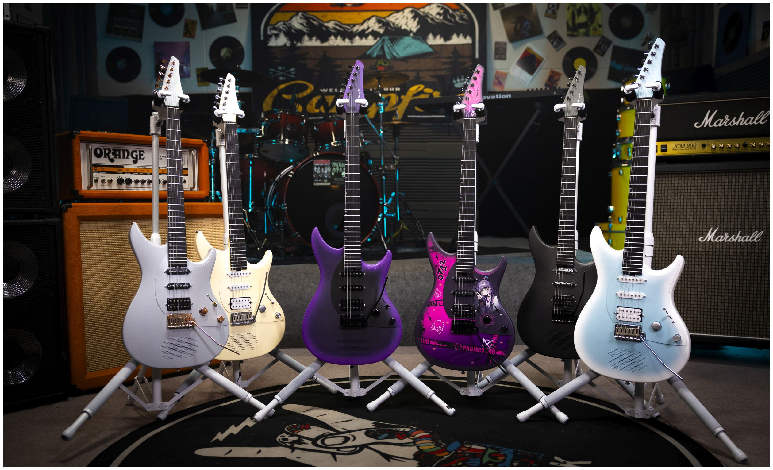 Galerijní obrázek č.8 Alternativní ENYA MUSIC Inspire Ozielzinho Customized - Midnight Grey