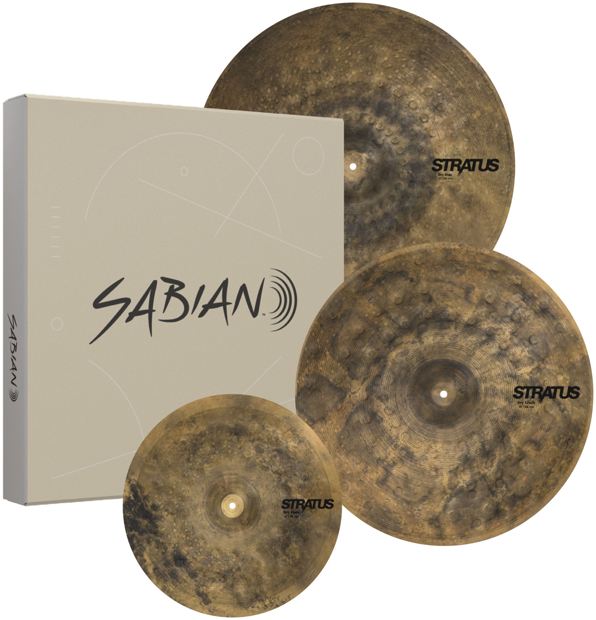 Galerijní obrázek č.1 Činelové sady SABIAN STRATUS DRY PERFORMANCE SET